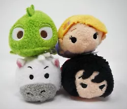 Disney TSUM TSUM TANGLED Mini Plush. Includes RAPUNZEL, PASCAL, MAXIMUS and MOTHER GOTHEL. Once in a while mistakes...