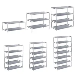 Tier Capacity for shoes/Height Weight The non-slip shelves are fully adjustable to suit various shoe sizes, large or...