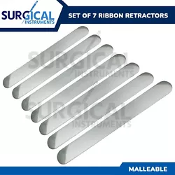 Our Premium Ribbon retractors are designed to retract tissues or organs during orthopedic surgical procedures. Always...