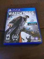 Watch Dogs - (Sony PlayStation 4, 2014) PS4 PS5 - Very Good. From estate package normal wear disc looks great