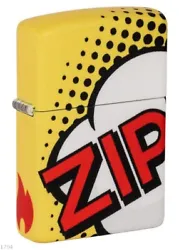 ZIPPO - COMIC DESIGN. Windproof petrol lighter.