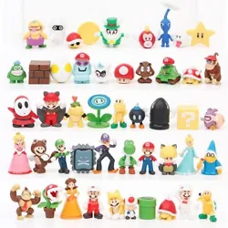 Excellent collectibles, gifts, decorations, party favors or cake toppers. Each toy is about 1.5