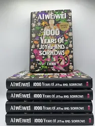 Ai Weiwei SIGNED AUTOGRAPHED 1000 Years of Joys and Sorrows: A Memoir Book.