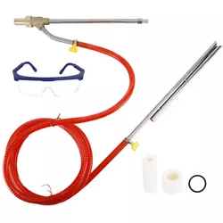 【Application】 Pressure washer sandblaster kit works for abrasive cleaning. Great for removing rust, graffiti,...