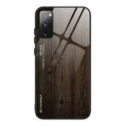 COQUE SAMSUNG GALAXY S20 FE VERRE TREMPÉ DESIGN BOIS. Coque en verre et silicone. Ajoutez la touche chic qui rendra...
