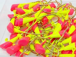 This is for 50 pieces of shad dart jigs.  It is  used for catching shad fish.  Me and my friends catch shad with...