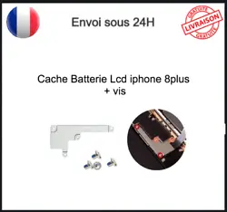 Plaque Cache en Fer Fixation Batterie Ecran Lcd + Vis Iphone 8+. Sachez que dès lors que vous ouvrez votre iPhone 8+,...