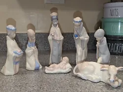LLADRO Inspired 7 Piece Nativity Set Excellent Condition This Nativity is lladro inspired. All the beauty half the...