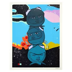 Hebru Brantley – 3 The Hard Way. 3 The Hard Way by Hebru Brantley. Edition of 125. 19 Layer Silkscreen Print. Check...
