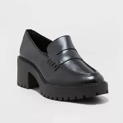 •Universal Thread loafer heels •Memory foam insole construction •Round toe •2.75in block heel •Medium width...