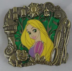 This is for a limited edition release of the WDI Rapunzel stained glass pin. Origin: WDI. Rapunzel was released by...