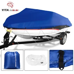 1 x Boat Cover. - Heavy duty and strong waterproof material for durability. And we dont provide pick-up service....