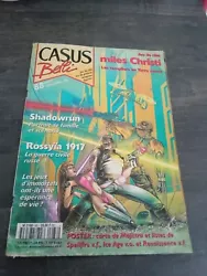 Casus Belli numéro 88 août septembre 1995 revue jeux de rôle, découpage à la page du sommaire. Trace dhumidité...