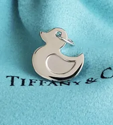 NEW Tiffany & co. Mini Lucky Duck Charm Pendant 4 necklace & Bracelet. •Size mini approx 0.5” L x 0.5” w....