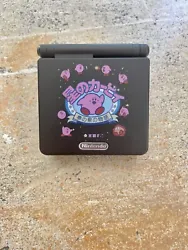 game boy advance sp ips. 👾 Game Boy Advance SP Kirby Black 👾- console reconditionnée à neuve - batterie 2000...