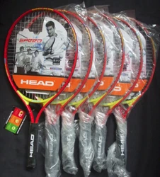 Lot of 6 new tennis racquets. Head Speed Junior # 0232083. Tennis Rackets. Youth size, 23