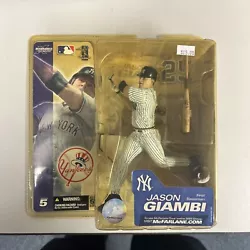 JASON GIAMBI 2003 New York Yankees MLB McFarlane Sportspicks Action Figure. Please view photos, you will receive the...