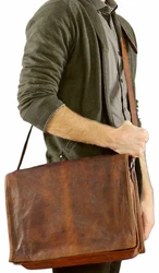 HANDMADE GOAT LEATHER SLING SATCHEL BAG. Each bag is individually made using goat leather by experienced crafts people....