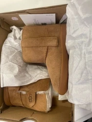 UGG Keelan Boot Suede Upper 1096089T Chestnut 100% Authentic Brand New with Box Size Toddler 8.
