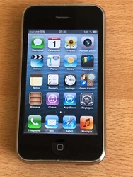 Vends cette iPhone 3 GS dune capacité de 32 giga. Envoi rapide et soigné. Il est vendu dans létat pour réparateurs,...