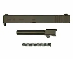 This is the 17 Gen 3 9MM Complete Slide with barrel. Factory New. The slide is a new take off. It has only been factory...
