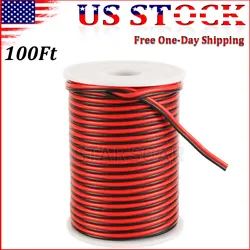 Description: 100% Brand New Color: Red+Black Item Type: 2 PIN Connector wire cable Material: Plastic+High-purity...