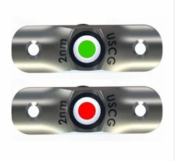 Manufacturer: Taco Marine. Essenbay Marine. LED lights are mounted in a heavy gauge polished stainless-steel joiner...