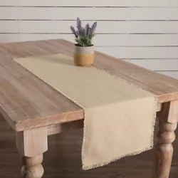 Create a joyful table for friends and family to gather round with a soft color and classic texture. Frayed Edging - A...