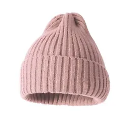Material: knitting wool. Hat height :21cm/17cm. Unit Type: piece.