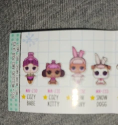 LOL SURPRISE MINI OMG WINTER FAMILY SERIES 2 NEW.  What is shown in the photos is exactly what you will be receiving....