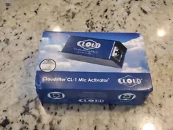 Experience the enhanced sound quality of your microphone with the Cloud Microphones Cloudlifter CL-1 Mic Activator....