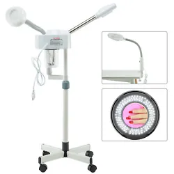 Include Desk-top 5X Magnifying LED Lamp. 5X Magnifying lamp with a cool white light. 760-810 watts of heating power...