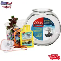 This fish bowl kit makes it easy to discover the joys of owning fish and the the therapeutic and relaxing benefits of...