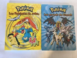 Les grands de Sinnoh. Les pokémon de Johto. comprend les 4 puzzles. comprend 3 puzzles sur les 4.