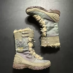 North Face Military Lace Up TNF NSE 4-3284 Boots 7.5. Condition is pre Owned No rips or stainsBoots are lightweight...