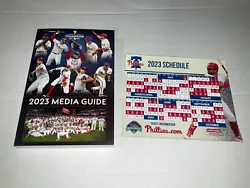PHILLIES 2023 MAGNET MAGNETIC SCHEDULE. FROM A SMOKE FREE APT.