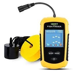 ✦ Fish Finder and Depth Finder : It is a portable fish finder that could display approximate fish location and water...