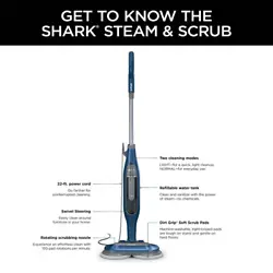 Model S7020. Manufacturer Part Number S7020. Scrubbing and sanitizing steam mop, tough on stains and gentle on floors....