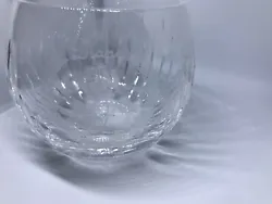 Lady Diana Stewart Crystal votive cut glass Lead cristalStuart cristal