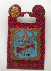 This is for a Disneys Splash Mountain Pin Brer Rabbit Everyone’s Got A Laughing Place Pin. This pin is highlights one...