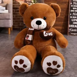 Height: 80cm. Animal Category: Bear. Plush classification: cloth. Modeling category: Animal. Filling material: PP...