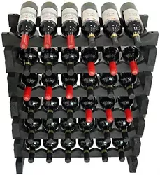 Hand made solid pine wood modular wine rack. Our stackable modular wine racks are the most versatile and can be easily...