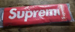 Supreme x New Era Headband One Size Red Non-Reflective Sweat Band Knit Acrylic. Please see picture of actual item for...