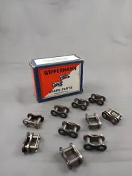 Here you havea full box (10 links) of Wippermann Moped links. Moped chain links. FULL BOX (10 links).