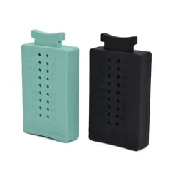 Dental Gutta Percha Points Gauge Cutter Color: Black/GreenAutoclavable134℃FDA Statement:The sale of this item may be...