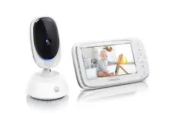 Monitor your infant the easy way. ✅ ENABLES THE POWER OF MOM & DADS VOICE - Our infant monitor features built-in...