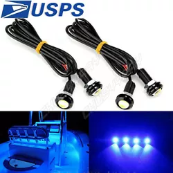 Waterproof and dust proof. Amp Draw(12V DC): 6A. 4 X LED Boat Light. Long life-span LED. Dust and waterproof: IP65....