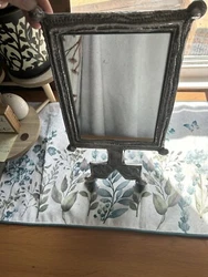 Drumm Vintage Standing Mirror. One small defect on mirror shown in picture.