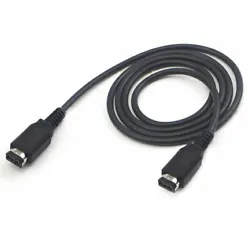 Type: Link Cable. Color: Black. Note: Due to the difference between different monitors, the picture may not reflect the...