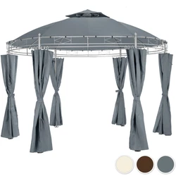 Tonnelle de Jardin, Pavillon de Jardin, Tente de Jardin, Tente de Réception Panneaux Latéraux 3,5 m x 2,8 m TECTAKE....